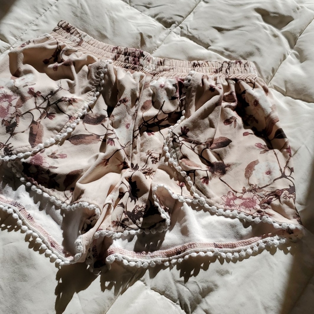 Flowy Flower Shorts
